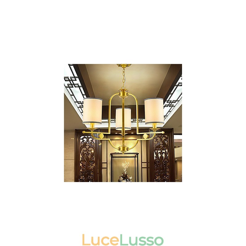 Lampadario moderno contemporaneo in metallo