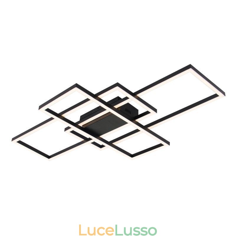 Lampada da soffitto moderna Lampada da soffitto quadrata geometrica