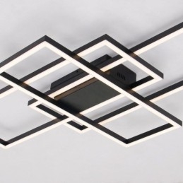 Lampada da soffitto moderna Lampada da soffitto quadrata geometrica