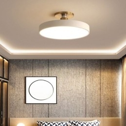 Moderne luci da soffitto rotonde Lampada da soffitto in acrilico