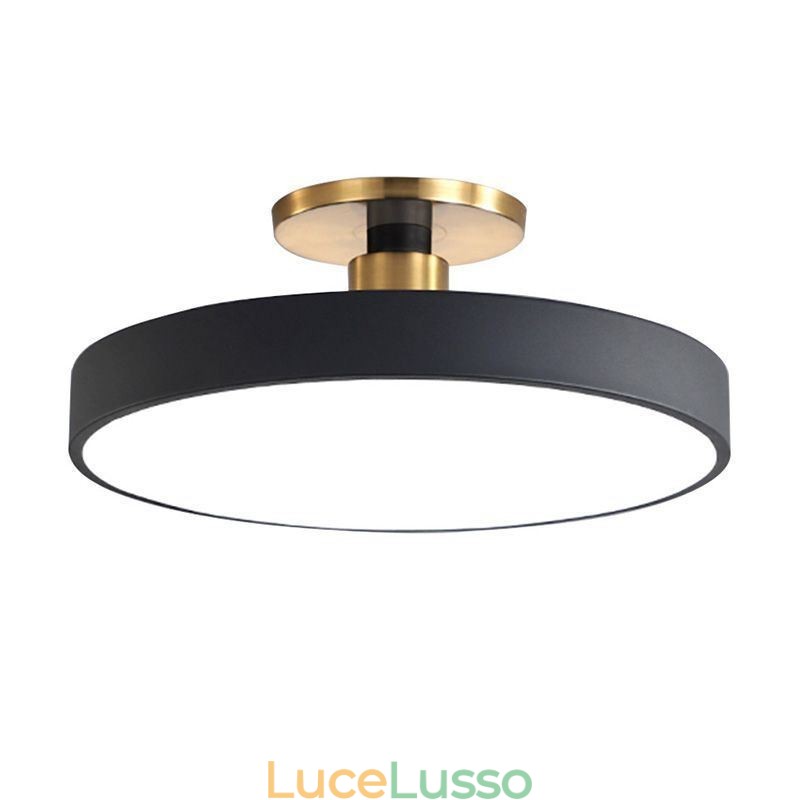 Moderne luci da soffitto rotonde Lampada da soffitto in acrilico