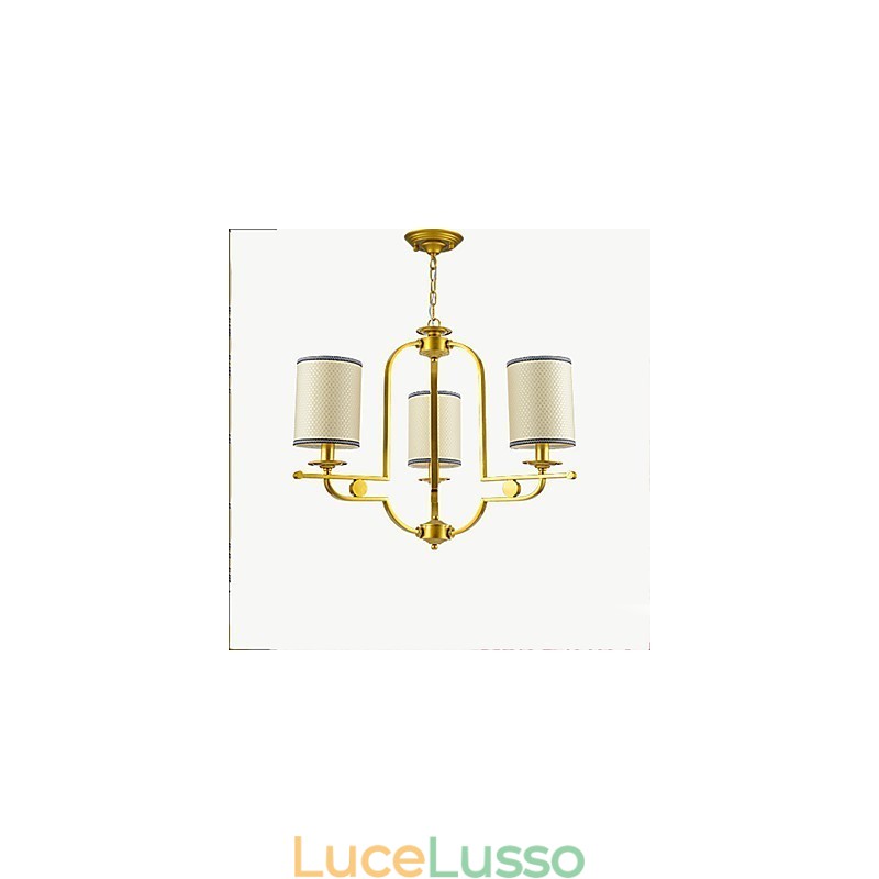 Lampadario moderno contemporaneo in metallo