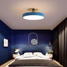 Moderne luci da soffitto rotonde Lampada da soffitto in acrilico