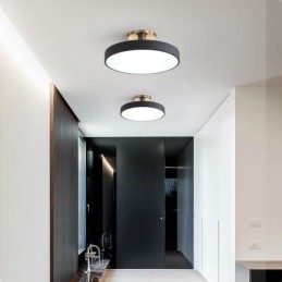 Moderne luci da soffitto rotonde Lampada da soffitto in acrilico