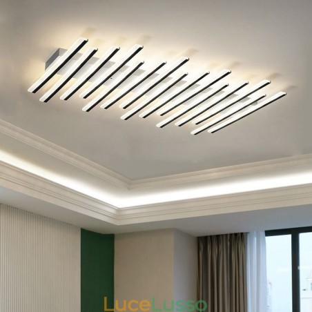 Lampada da soffitto creativa Lampada da soffitto a forma di tasto di pianoforte Lampada da soffitto creativa Lampada da soffitto a forma di tasto di pianoforte