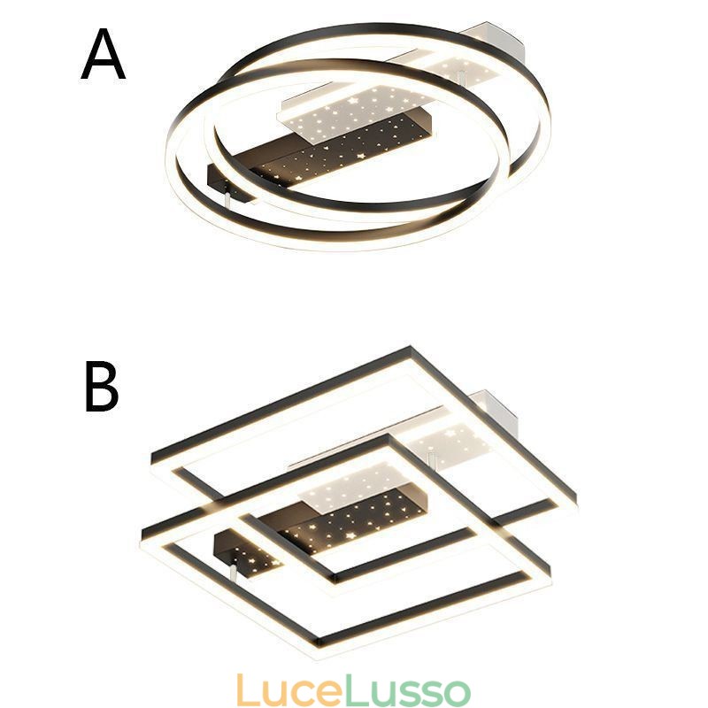 Moderne lampade da soffitto Lampada da soffitto a forma di stella