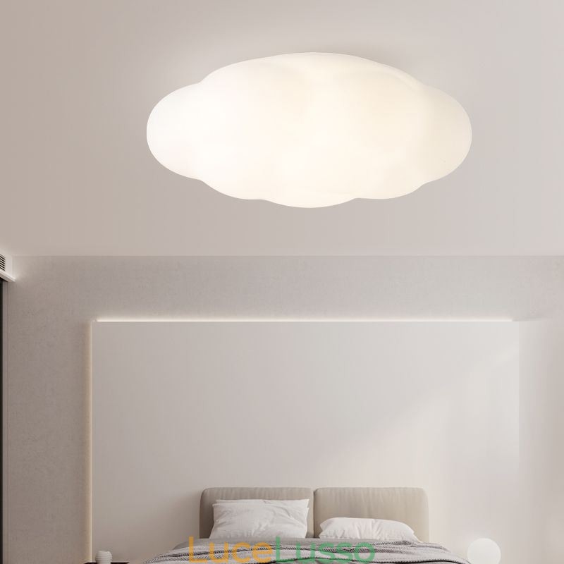 Lampada da soffitto nordica a forma di nuvola