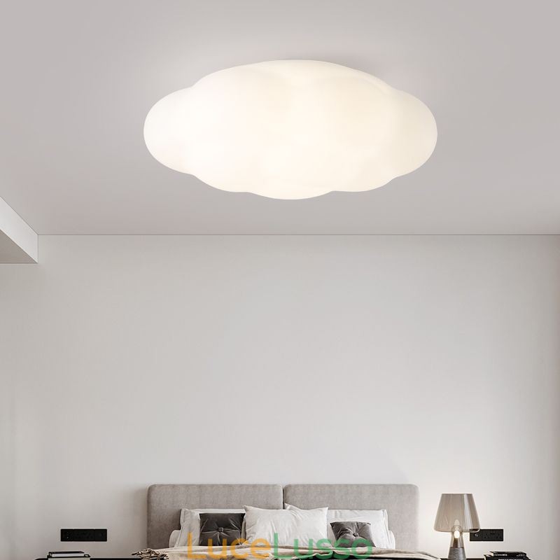Lampada da soffitto nordica a forma di nuvola