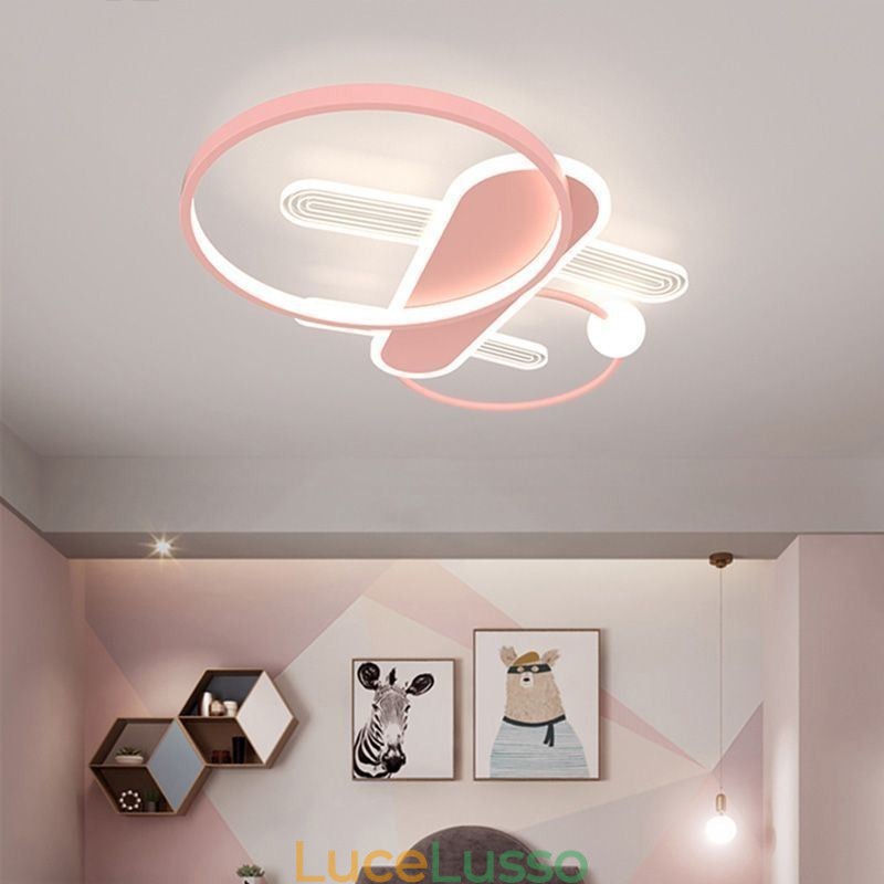 Lampada da soffitto Aereo dei cartoni animati Lampada da soffitto