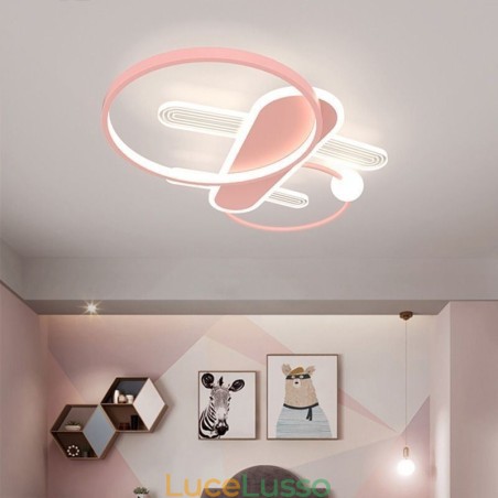 Lampada da soffitto Aereo dei cartoni animati Lampada da soffitto Lampada da soffitto Aereo dei cartoni animati Lampada da soffitto