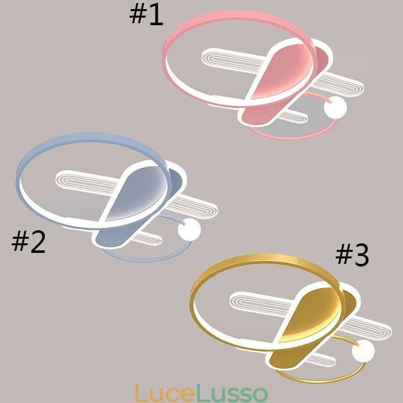 Lampada da soffitto Aereo dei cartoni animati Lampada da soffitto