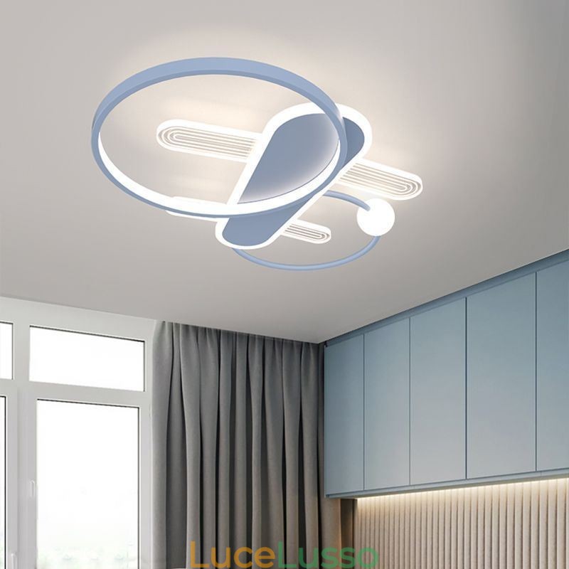 Lampada da soffitto Aereo dei cartoni animati Lampada da soffitto