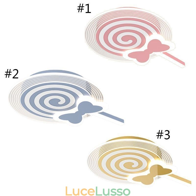 Lampada da soffitto moderna Lollipop Lampada da soffitto per bambini