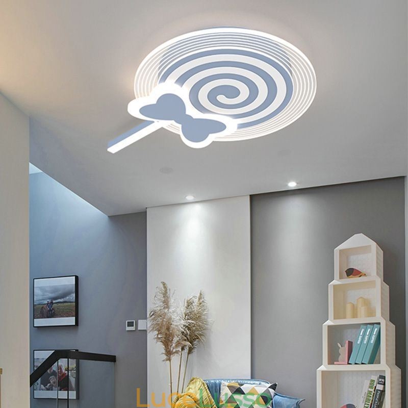 Lampada da soffitto moderna Lollipop Lampada da soffitto per bambini