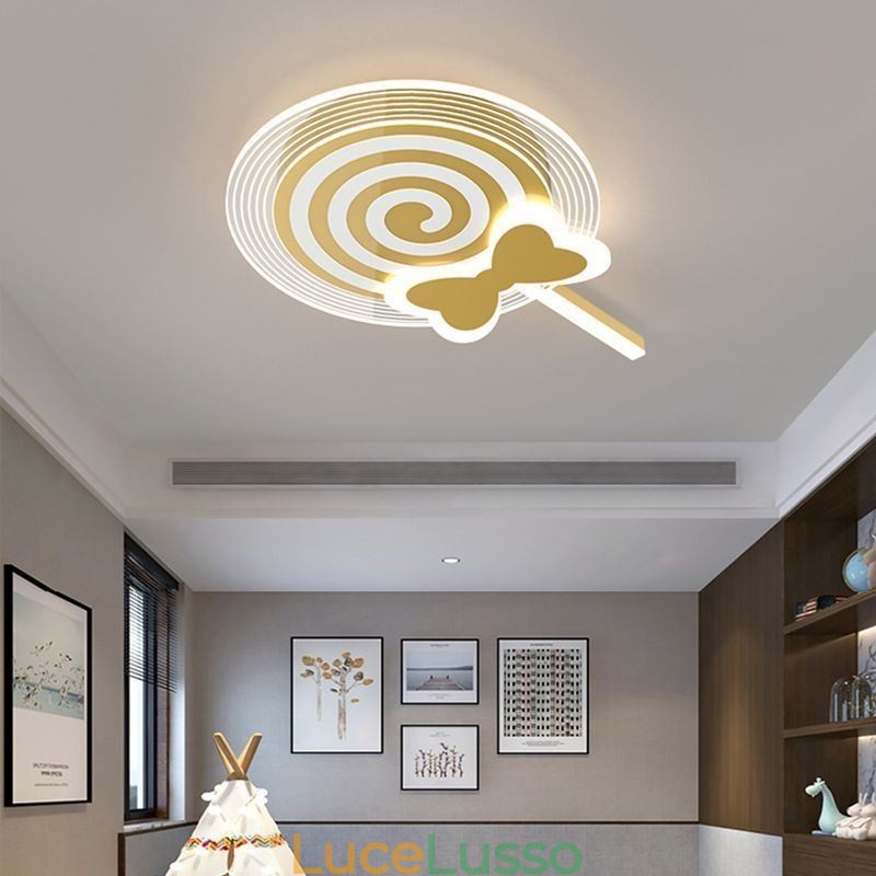 Lampada da soffitto moderna Lollipop Lampada da soffitto per bambini
