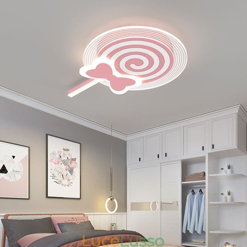Lampada da soffitto moderna Lollipop Lampada da soffitto per bambini