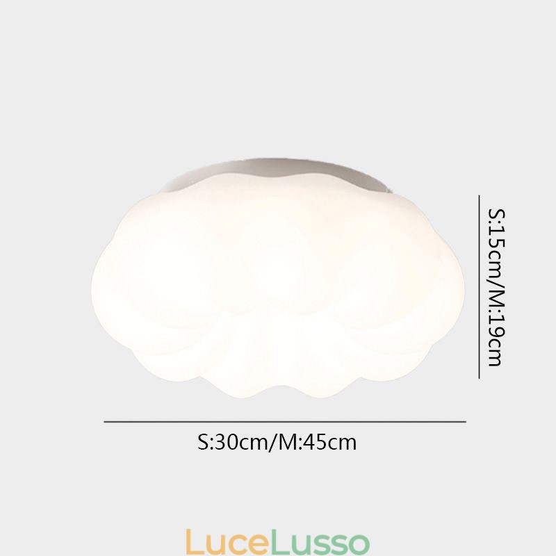 Lampada da soffitto creativa a forma di zucca