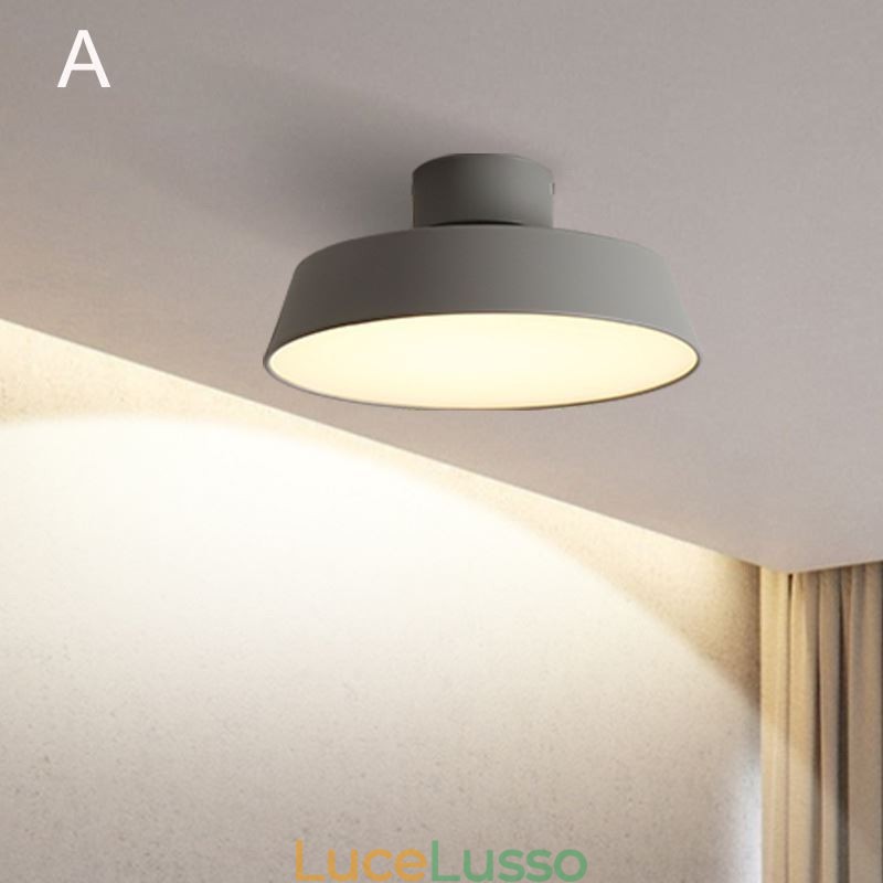 Lampada da soffitto moderna Lampada da soffitto nordica Macaron per portico
