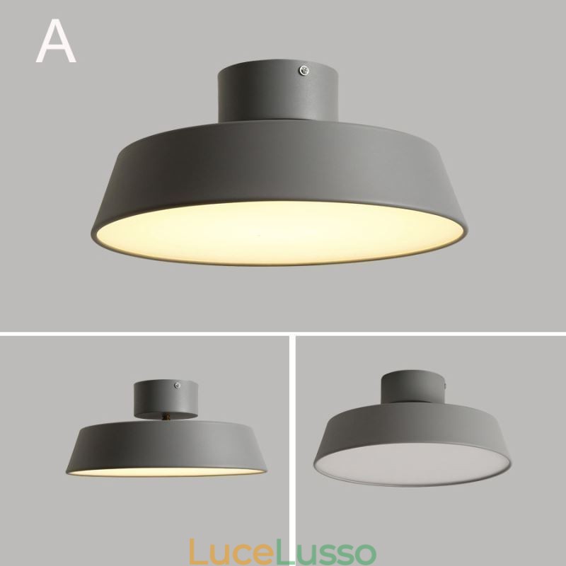 Lampada da soffitto moderna Lampada da soffitto nordica Macaron per portico