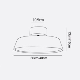 Lampada da soffitto moderna Lampada da soffitto nordica Macaron per portico