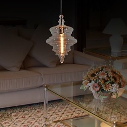 Lampada a sospensione moderna con 1 luce