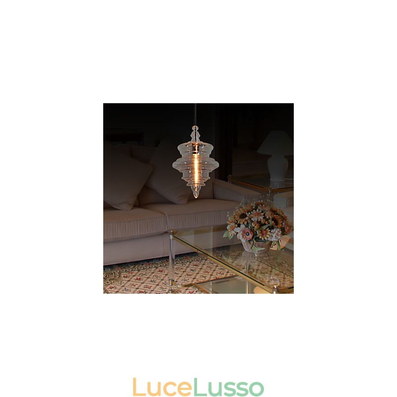 Lampada a sospensione moderna con 1 luce