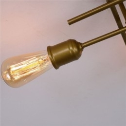 Plafoniera da soffitto a filo con attacco a 4 luci