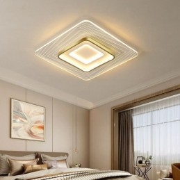 Lampada da soffitto a filo Lampada da soffitto quadrata