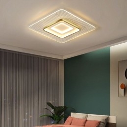 Lampada da soffitto a filo Lampada da soffitto quadrata