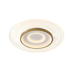 Plafoniera moderna da soffitto con montaggio a filo, rotonda