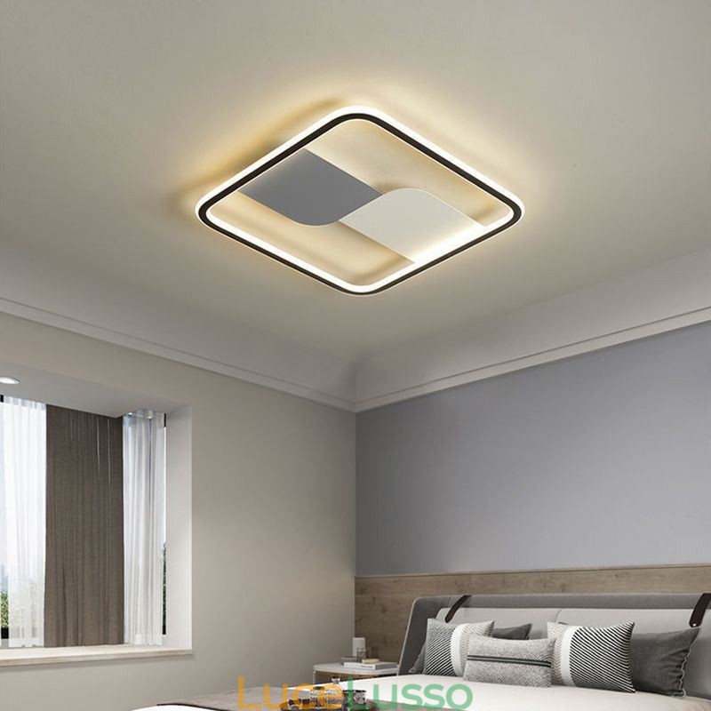 Lampada da soffitto a filo Lampada da soffitto rotonda a filo