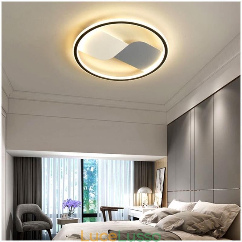 Lampada da soffitto a filo Lampada da soffitto rotonda a filo