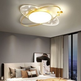 Lampada da soffitto moderna a filo con forma di pianeta