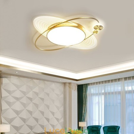 Lampada da soffitto moderna con montaggio a filo Creative Planet Lampada da soffitto moderna con montaggio a filo Creative Planet