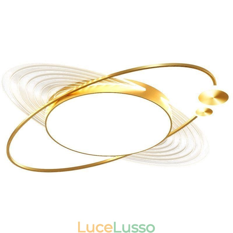 Lampada da soffitto moderna con montaggio a filo Creative Planet