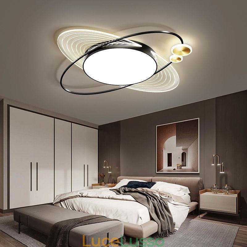 Lampada da soffitto moderna con montaggio a filo Creative Planet
