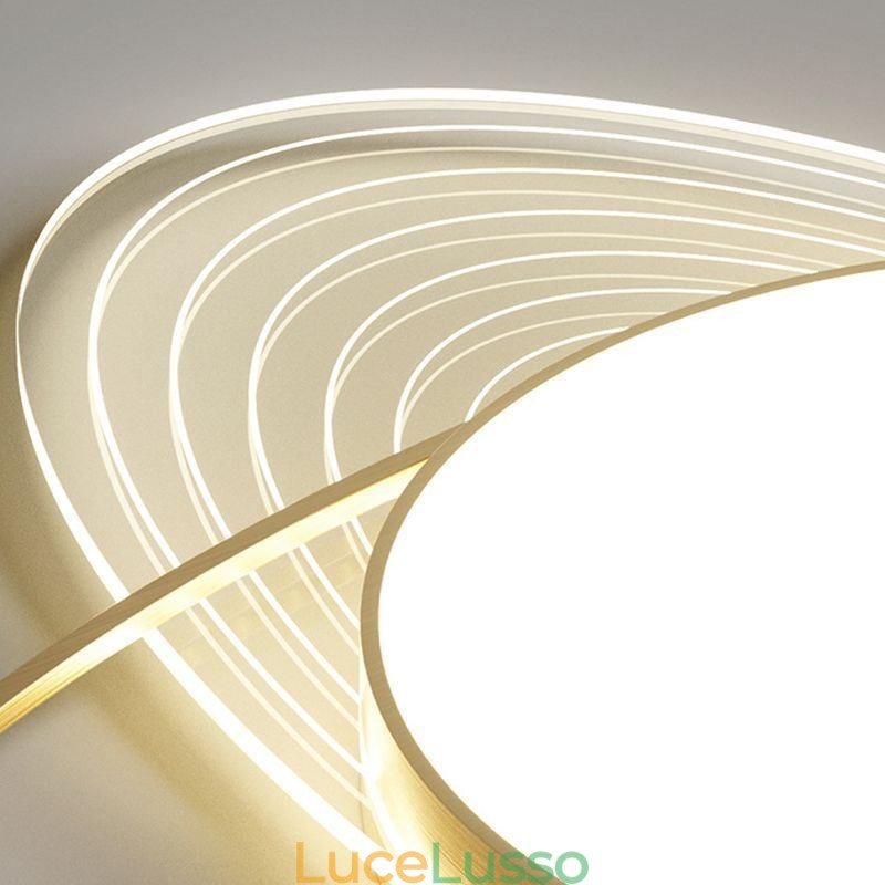 Lampada da soffitto moderna con montaggio a filo Creative Planet
