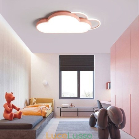 Modern Lights Lampada da soffitto a forma di nuvola con montaggio a filo Modern Lights Lampada da soffitto a forma di nuvola con montaggio a filo