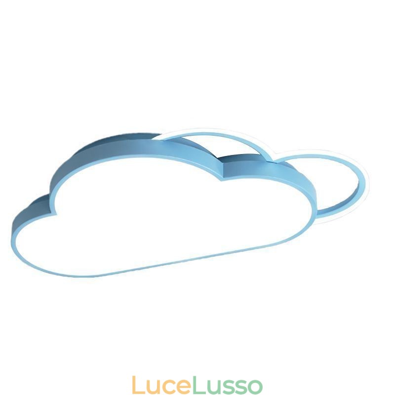 Modern Lights Lampada da soffitto a forma di nuvola con montaggio a filo