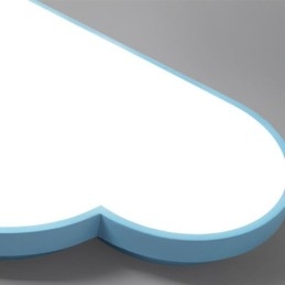 Modern Lights Lampada da soffitto a forma di nuvola con montaggio a filo