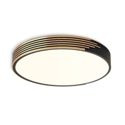 Lampada moderna da soffitto a filo con illuminazione circolare