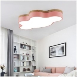Plafoniera a forma di nuvola in acrilico moderno e creativo da montare a filo per bambini