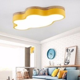 Plafoniera a forma di nuvola in acrilico moderno e creativo da montare a filo per bambini