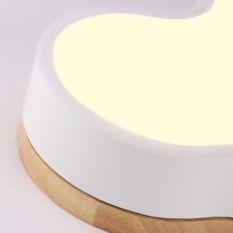 Plafoniera a forma di nuvola in acrilico moderno e creativo da montare a filo per bambini