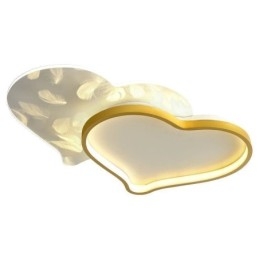 Modern Lights Heart Shape Plafoniera a filo per ragazze