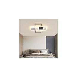 Lampada da soffitto moderna quadrata in acrilico con montaggio a filo