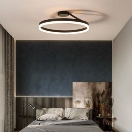 Lampada da soffitto moderna a filo con paralume in acrilico