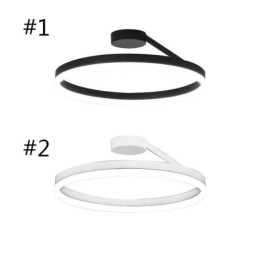 Lampada da soffitto moderna a filo con paralume in acrilico