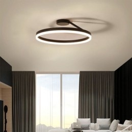Lampada da soffitto moderna a filo con paralume in acrilico