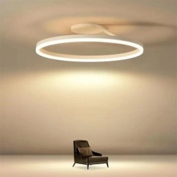 Lampada da soffitto moderna a filo con paralume in acrilico